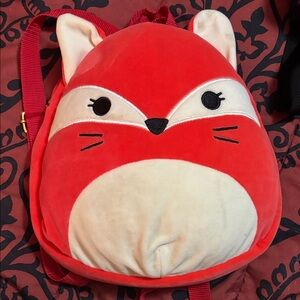 Swuishmallpw Adorable Red Fox Kids Backpack